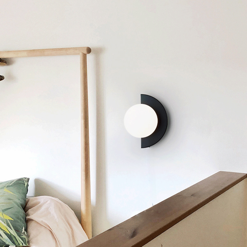 Moderne LED Applique Murale Métal/Verre Chambre à coucher | Las Sola