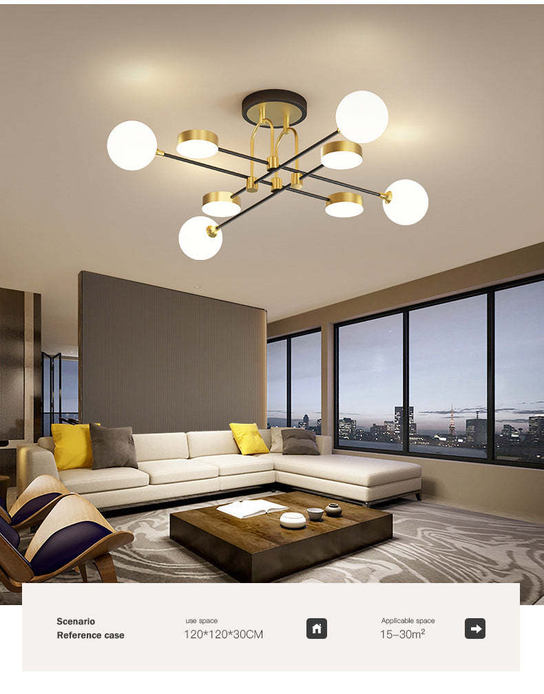 Industrial Modern Ceiling Light Fixture Chandelier Dining Room Living Room Bedroom