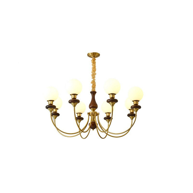 Silva Moderne Luxe Décoratif LED Lustre Or Métal Salle À Manger