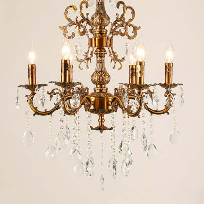 Silva Lustre LED Moderne Design, Métal, Bronze Doré, Salon