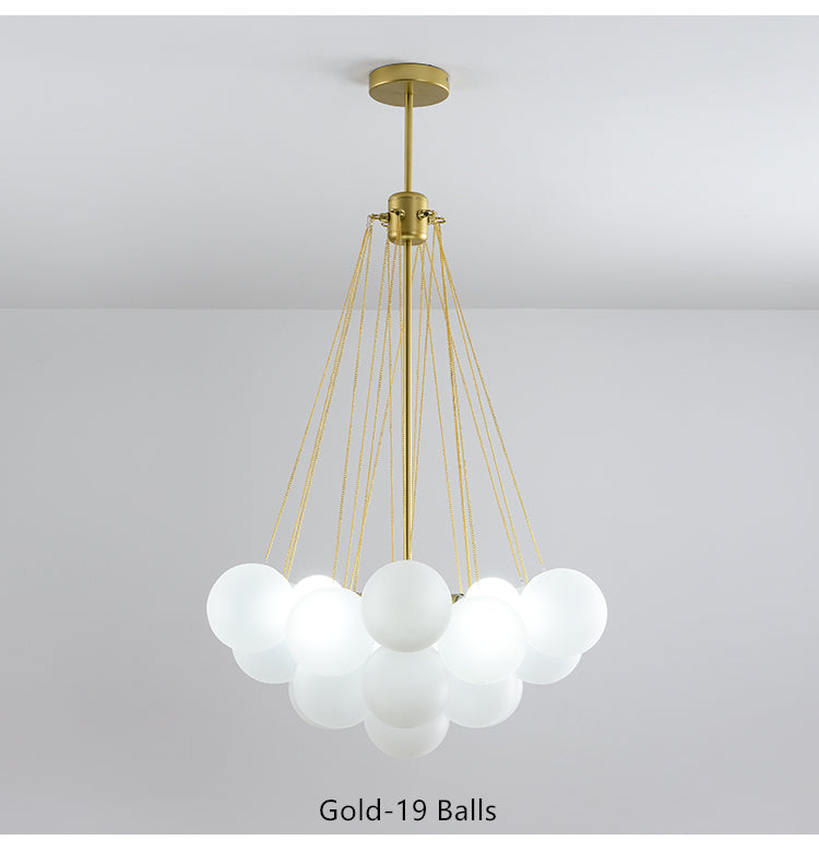 Nordic Bubble Chandelier Glass Ball Pendant