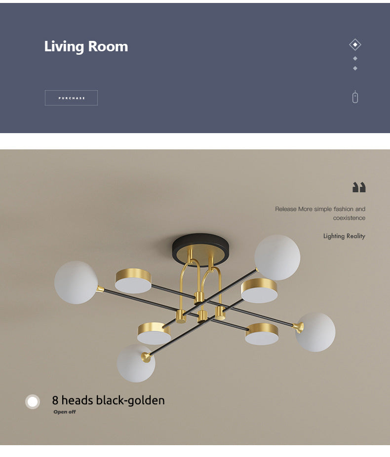 Industrial Modern Ceiling Light Fixture Chandelier Dining Room Living Room Bedroom