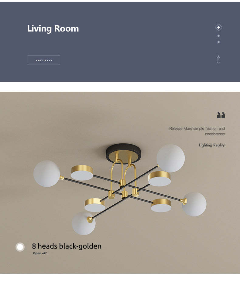 Industrial Modern Ceiling Light Fixture Chandelier Dining Room Living Room Bedroom