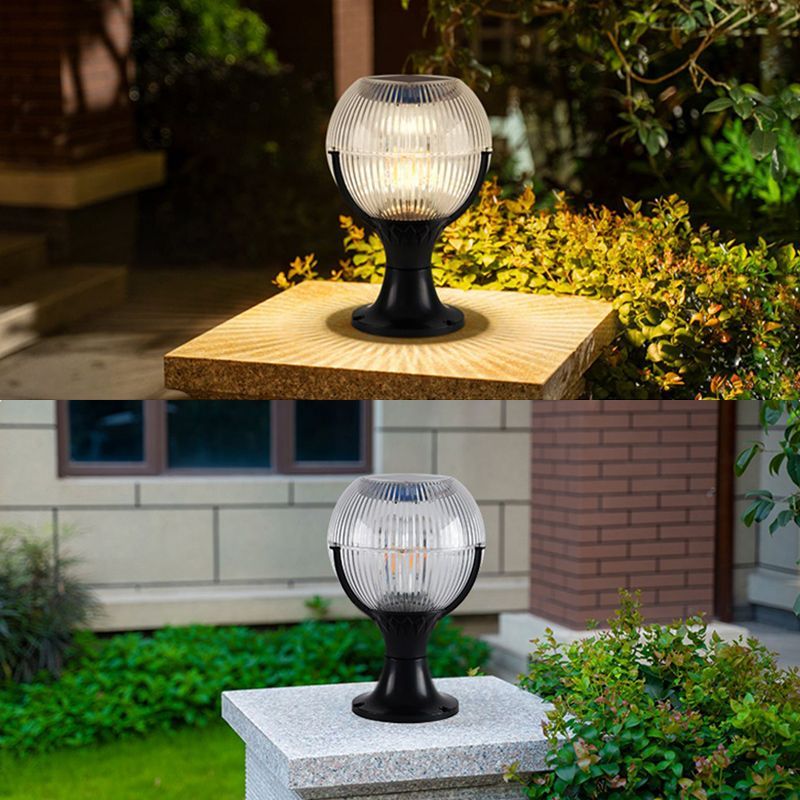 Hailie Lampe de Poteau Solaire, D 20/25/30CM