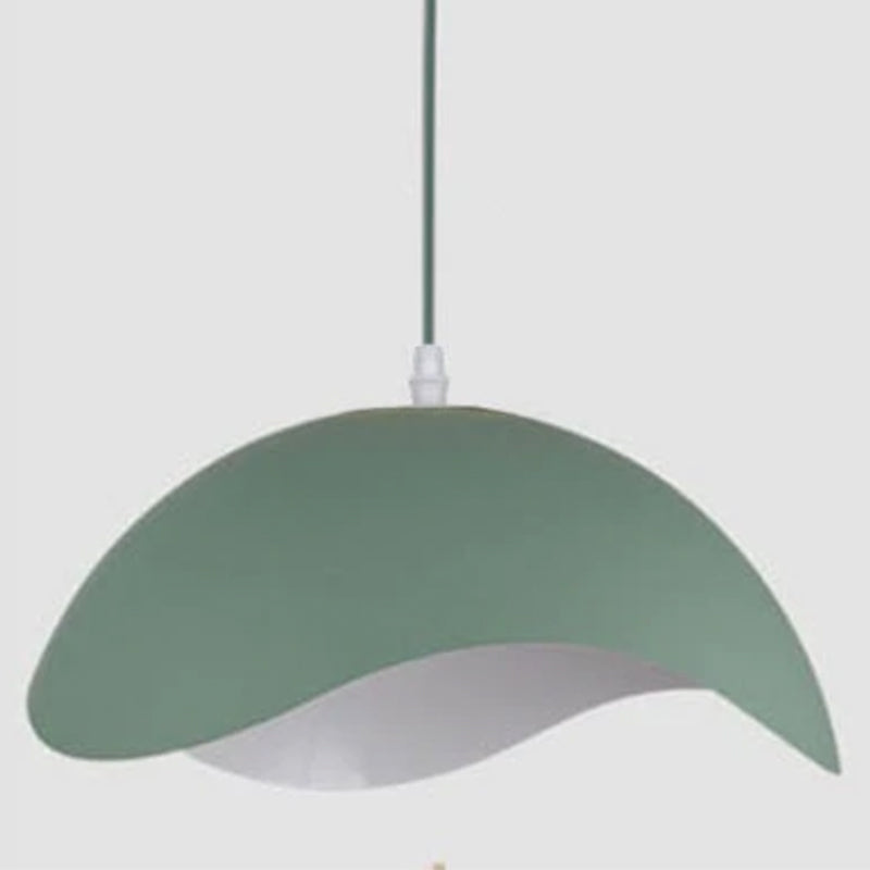 Suspensions Nordic Modern Wood Aluminium Macaron E27
