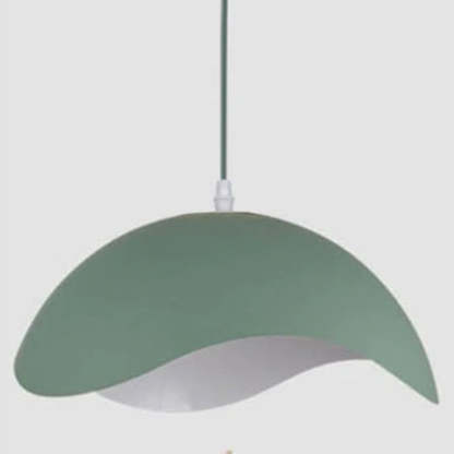 Suspensions Nordic Modern Wood Aluminium Macaron E27