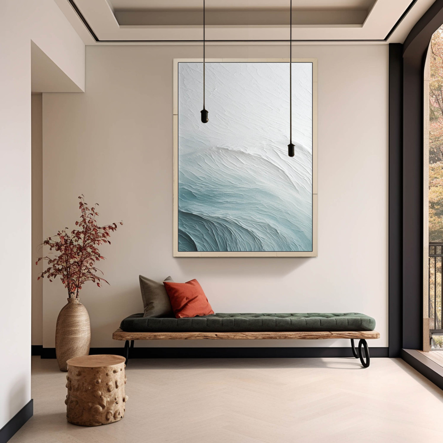 Contemporain Mer Art #MS056