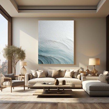 Contemporain Mer Art #MS056