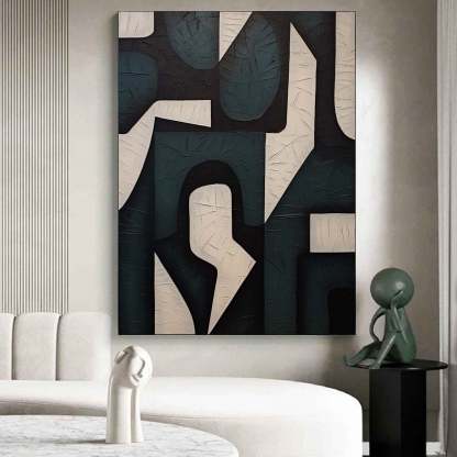 Wabi-Sabi Abstrait Art #MS096