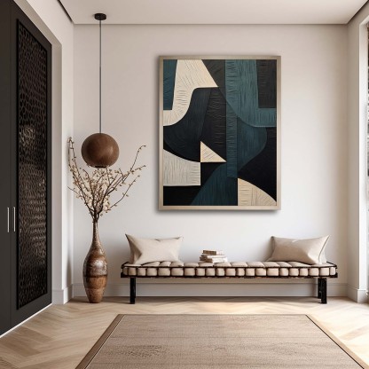 Wabi-Sabi Abstrait Art #MS066