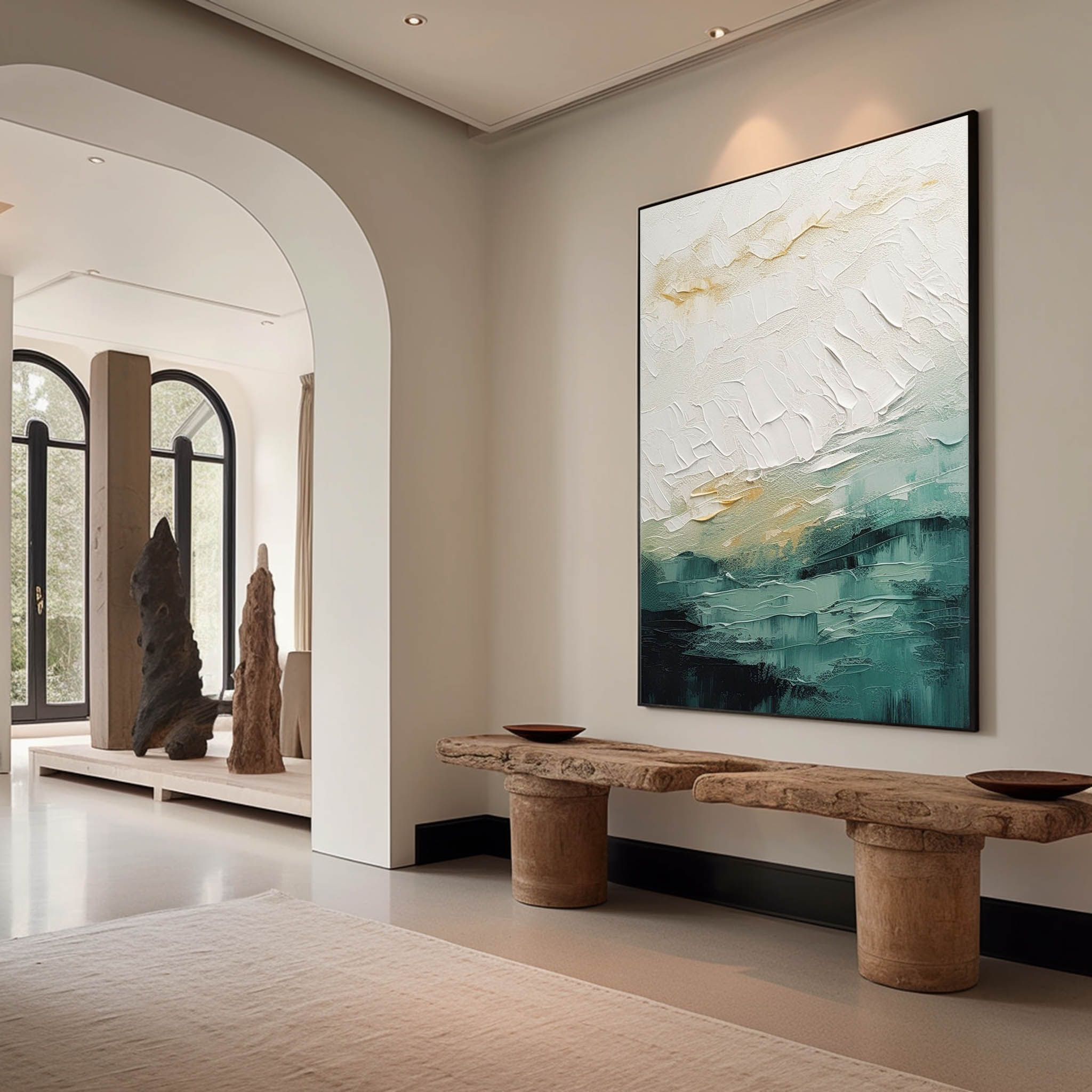 Coloré Minimalisme Art #MS127