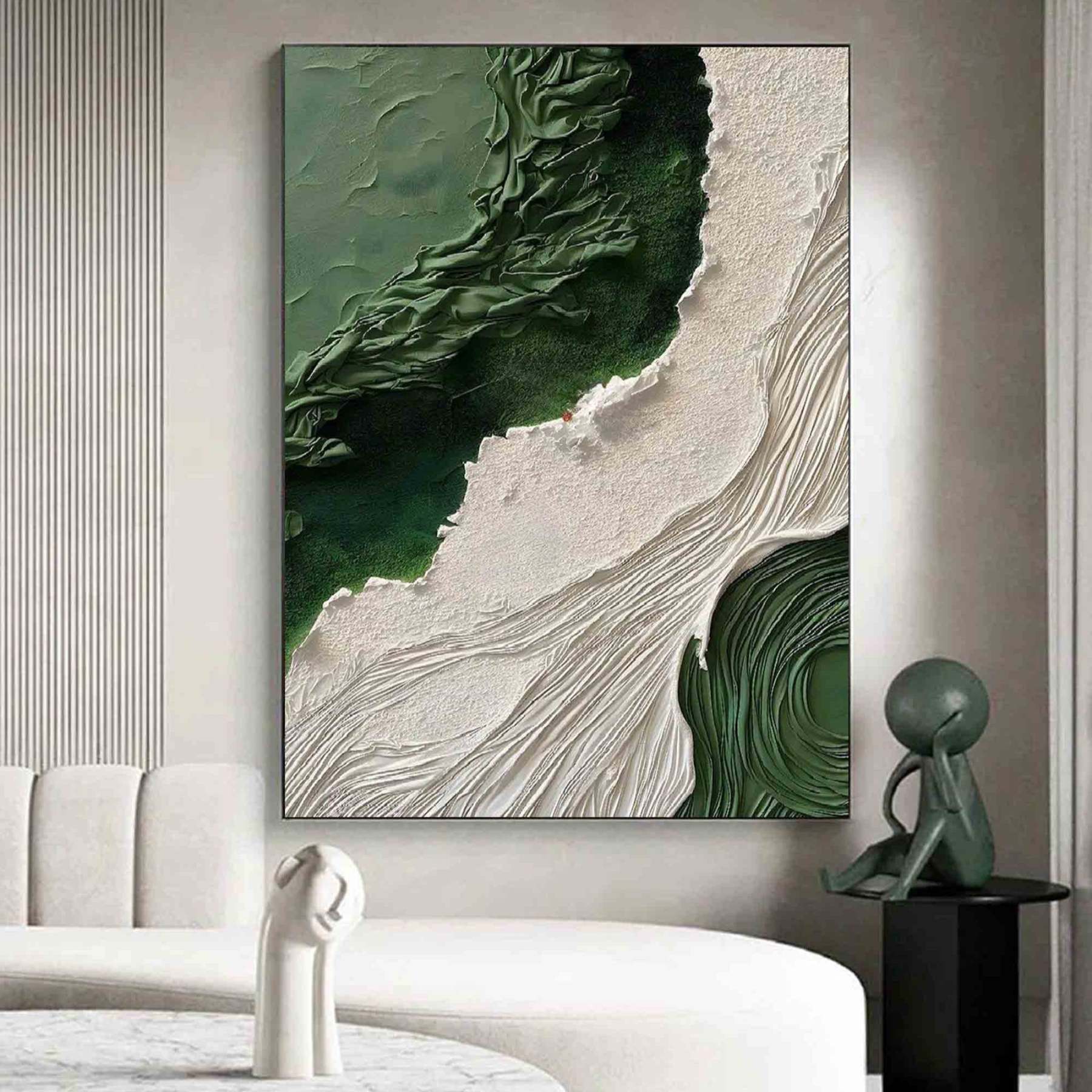 Plâtre Abstrait Art #MS007