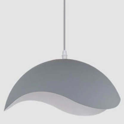 Suspensions Nordic Modern Wood Aluminium Macaron E27
