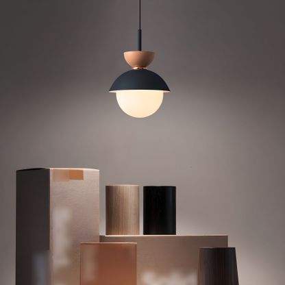 Cairns LED Coloré Métal Suspension Chambre à Coucher Salon