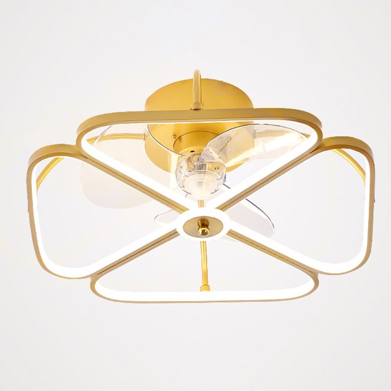 Hana Ventilateur de Plafond, 3 Styles, D50CM