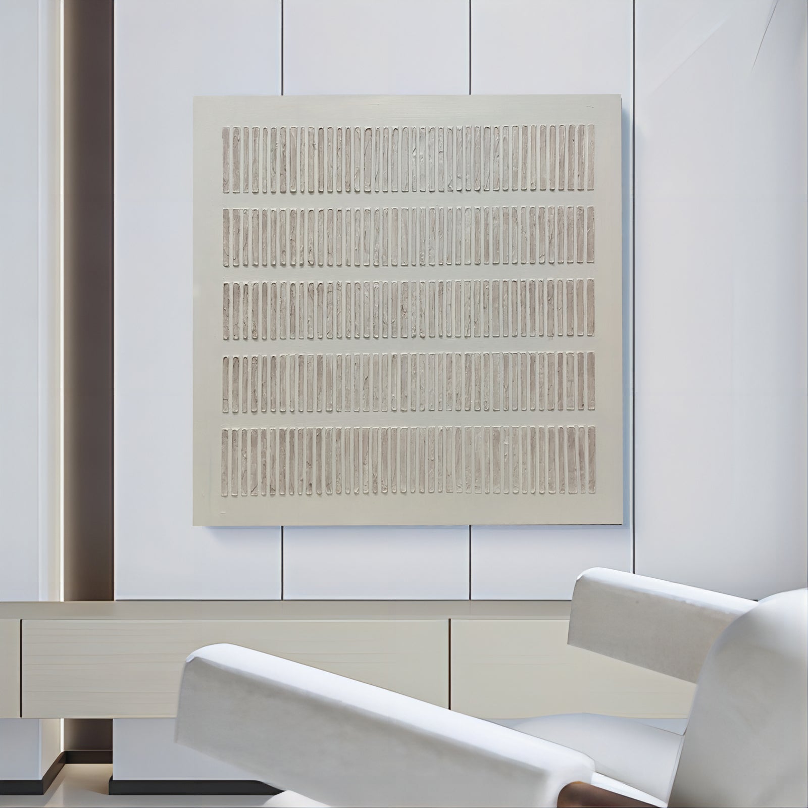Plâtre Minimalisme Art #MS091