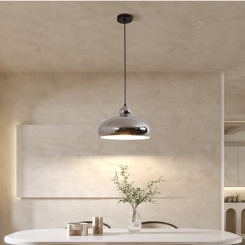 Leilani Moderne Décoratif LED Suspension Rose Métal Salon