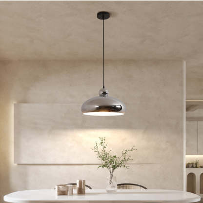 Leilani Moderne Décoratif LED Suspension Rose Métal Salon