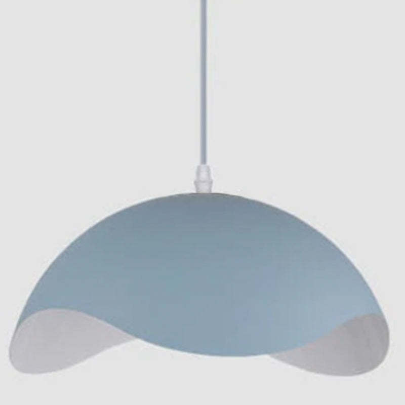 Suspensions Nordic Modern Wood Aluminium Macaron E27