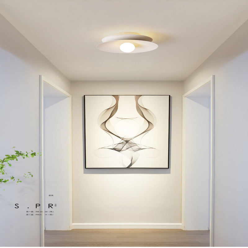 Bella Moderne LED Plafonnier Blanc Rouge Noir Métal Cuisine Balcon