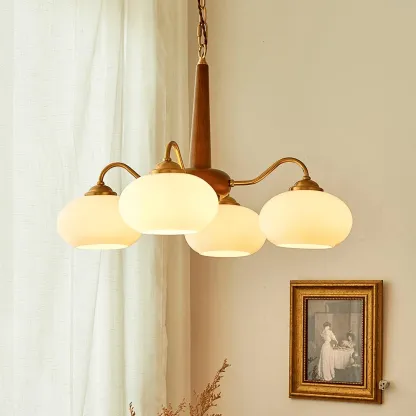 Valentina Ancien Bois Verre Lustres Nuances Salon Salle à Manger