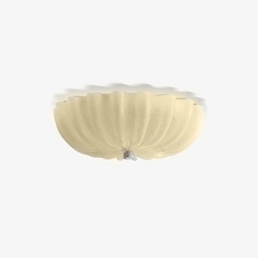 Quinn Modern Round Glass Ceiling Light Shades Bedroom Living Room