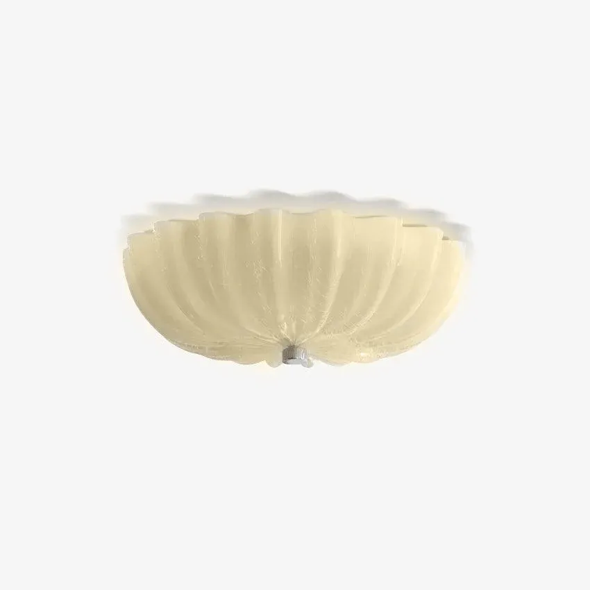 Quinn Modern Round Glass Ceiling Light Shades Bedroom Living Room