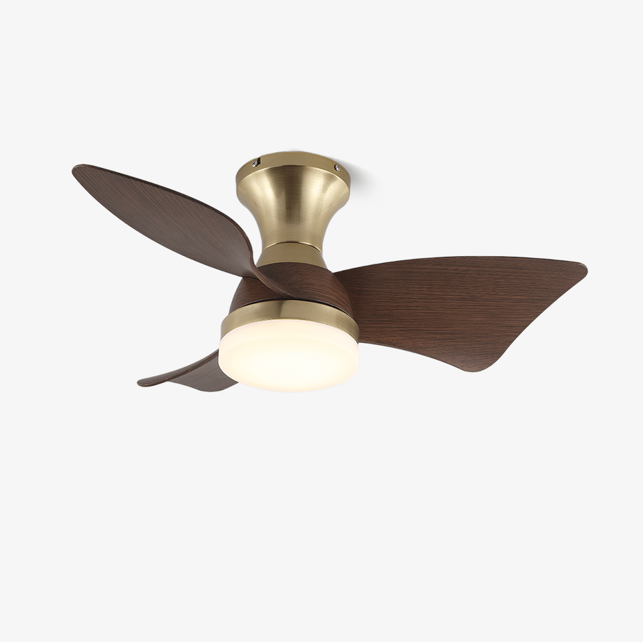 Plafonnier Ventilateur Aureon Moderne en Bois - Neutralighting