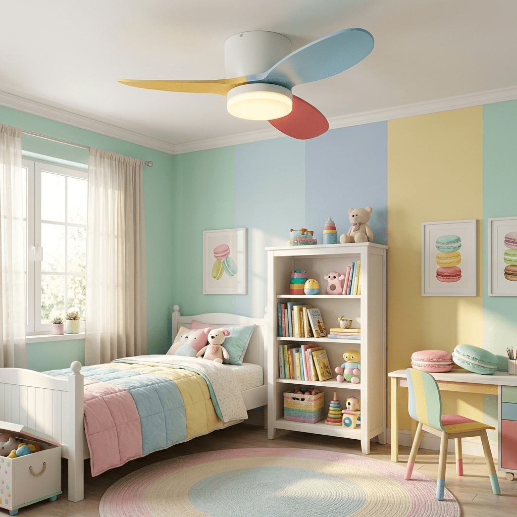 Plafonnier Ventilateur Milo Pétale - Neutralighting