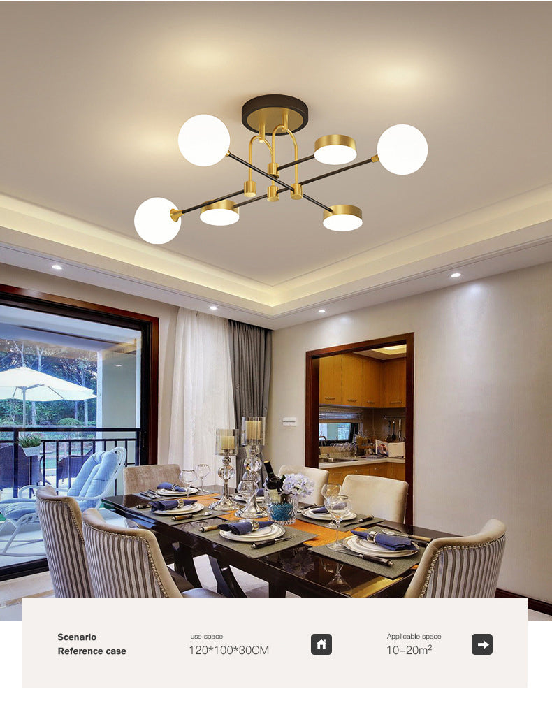Industrial Modern Ceiling Light Fixture Chandelier Dining Room Living Room Bedroom