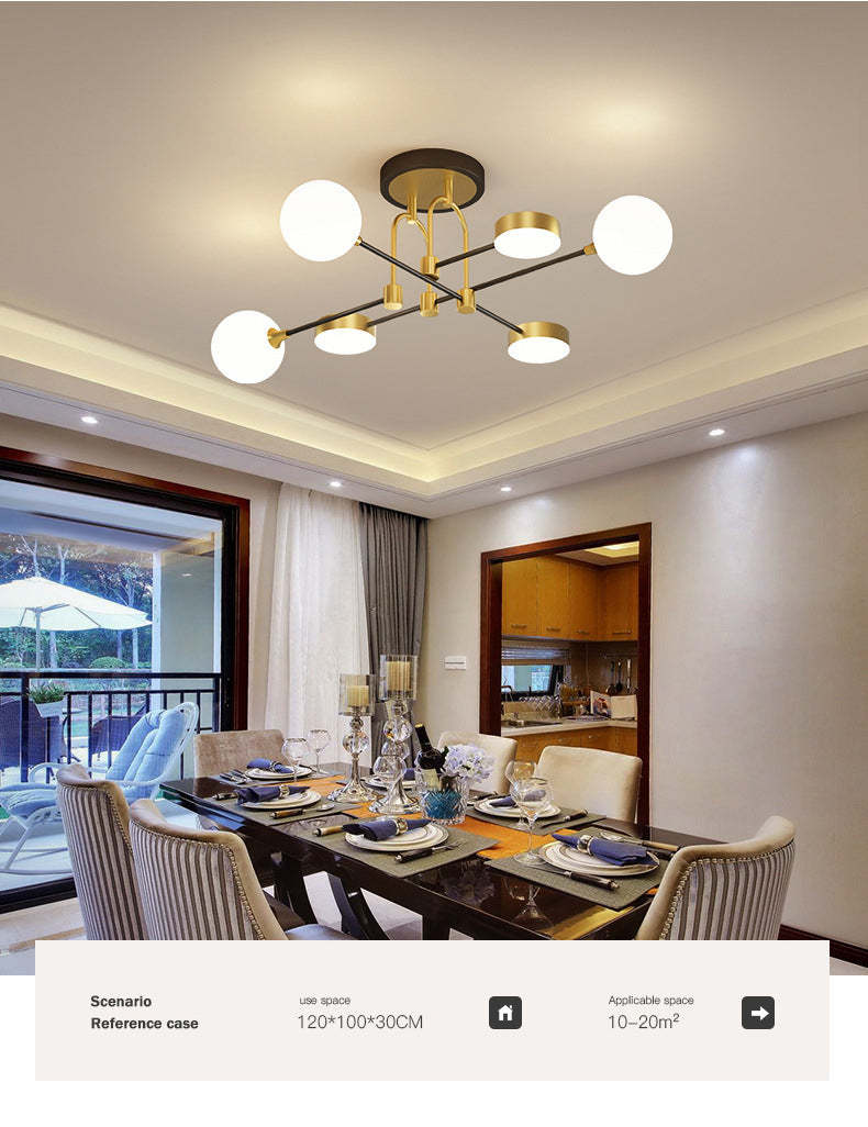 Industrial Modern Ceiling Light Fixture Chandelier Dining Room Living Room Bedroom