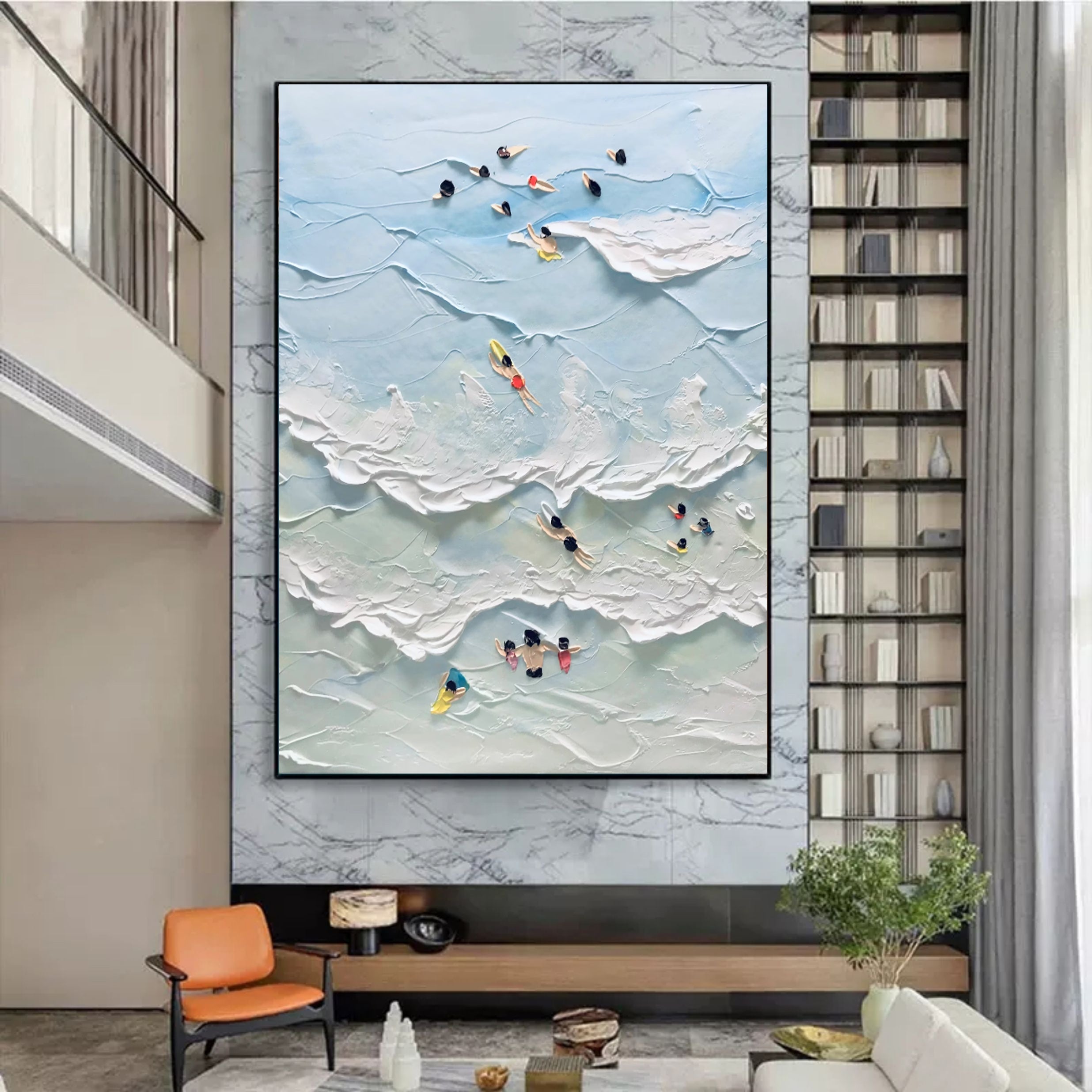 Plâtre Mer Art #MS035