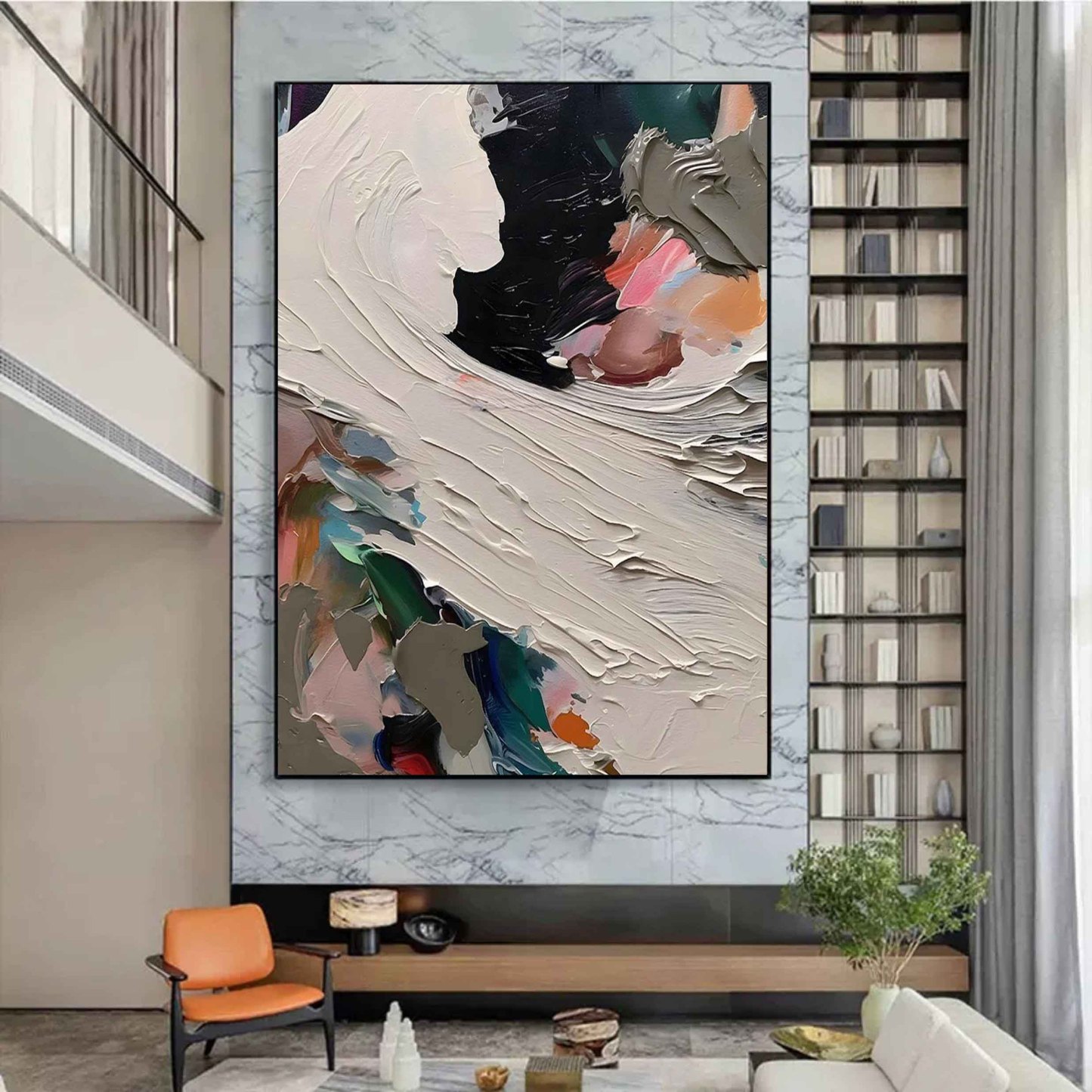 Abstrait Coloré Art #MS079