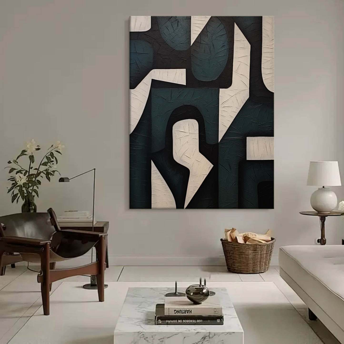 Wabi-Sabi Abstrait Art #MS096