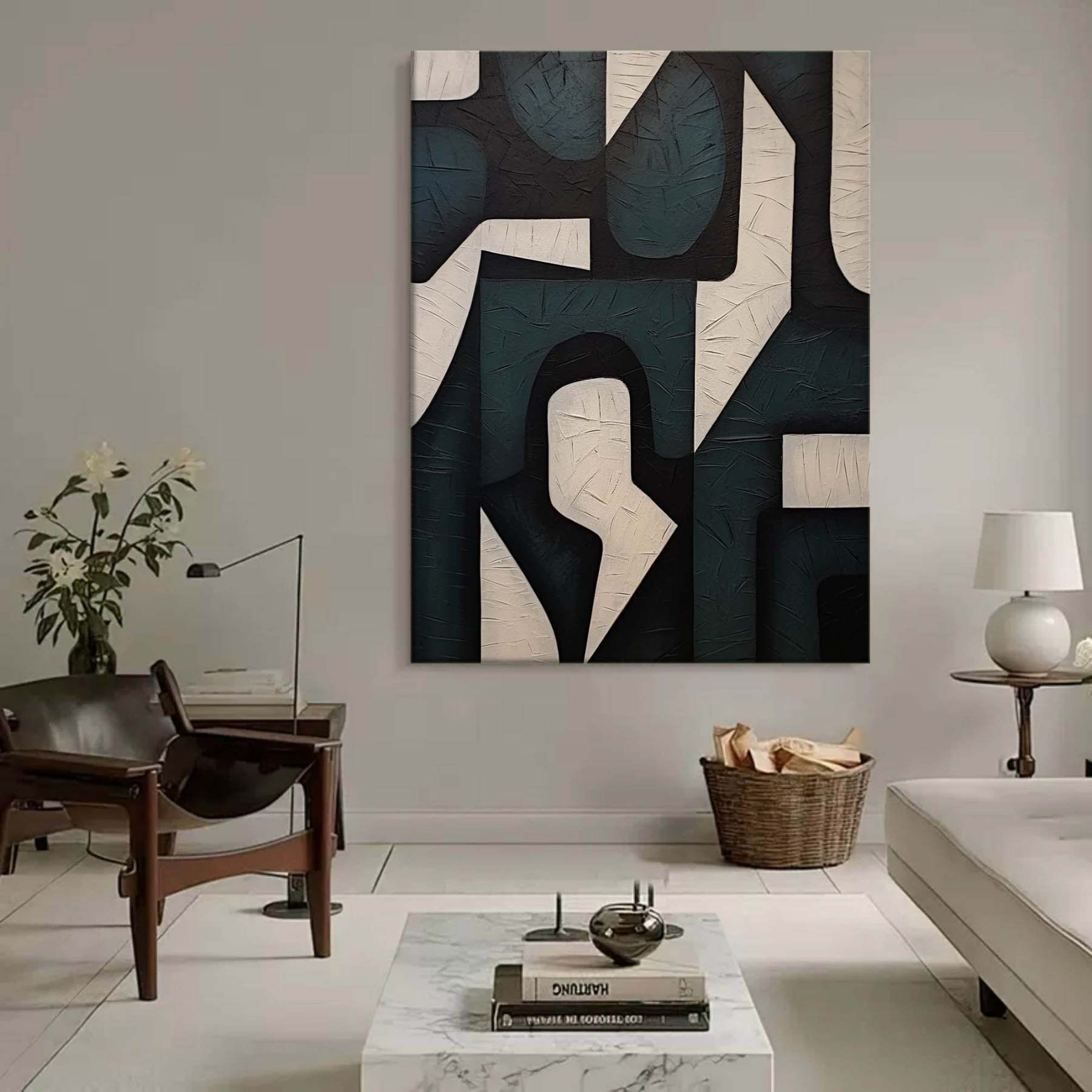 Wabi-Sabi Abstrait Art #MS096