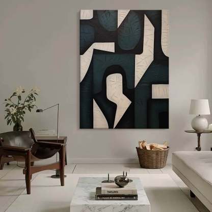 Wabi-Sabi Abstrait Art #MS096