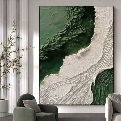 Plâtre Abstrait Art #MS007