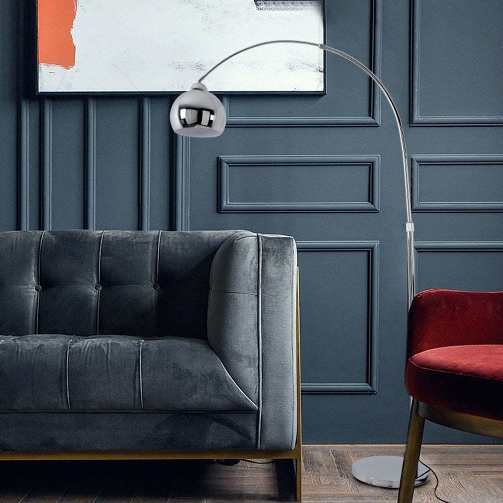 Design Lampadaire Canne à Pêche Simple Métal Salon Grande | Las Sola