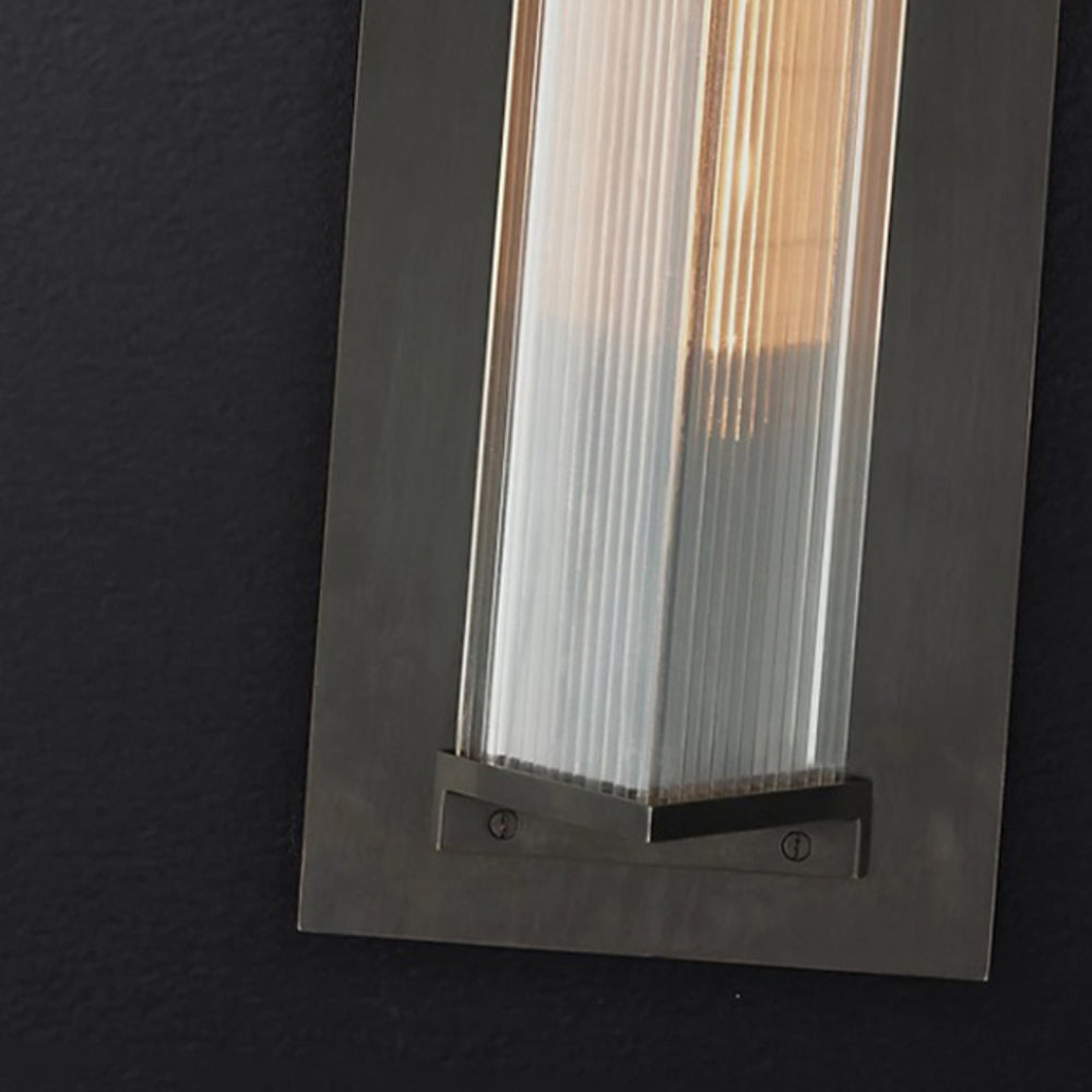 Orr Vintage Design LED Applique Murale Métal Acrylique Extérieur