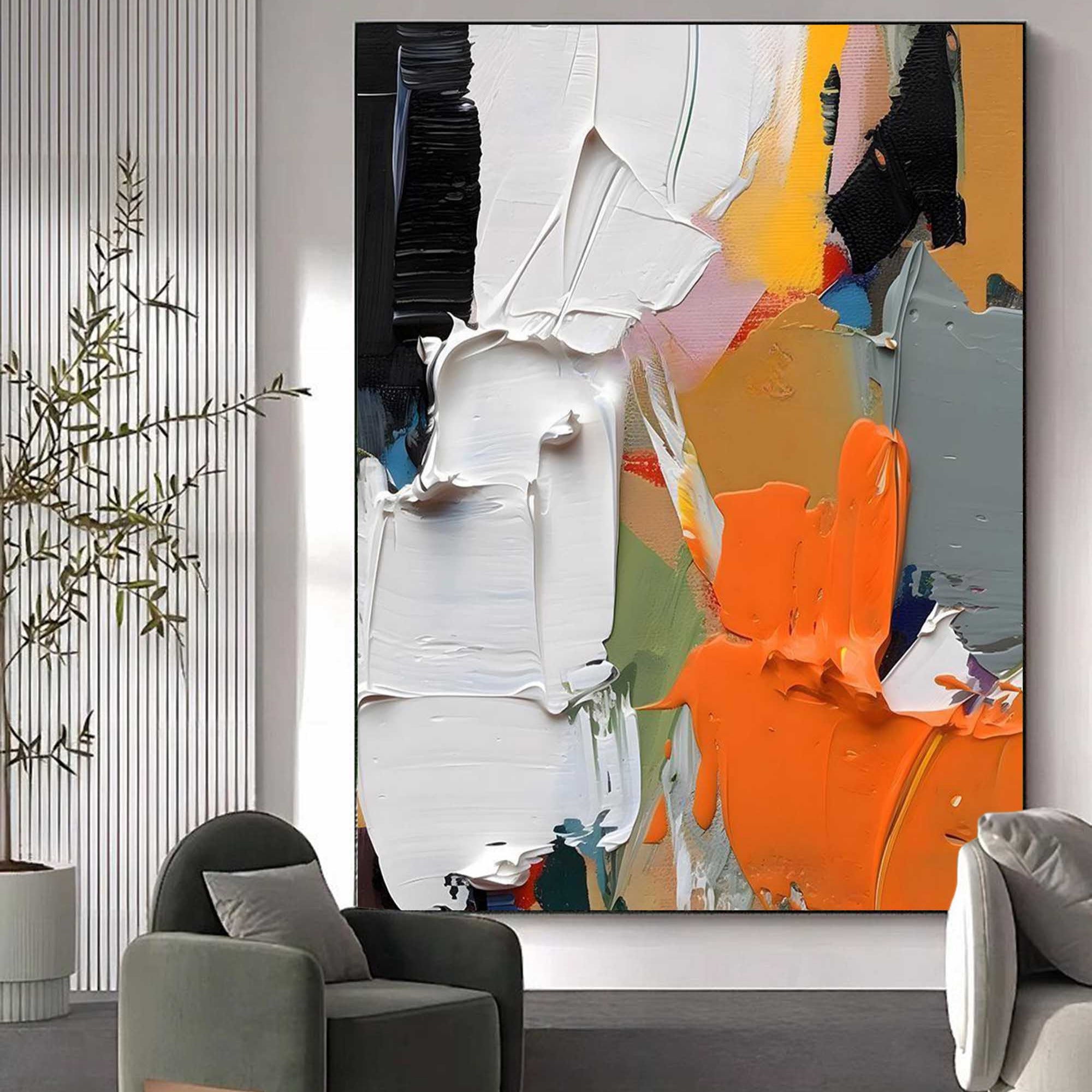 Coloré Abstrait Art #MS011