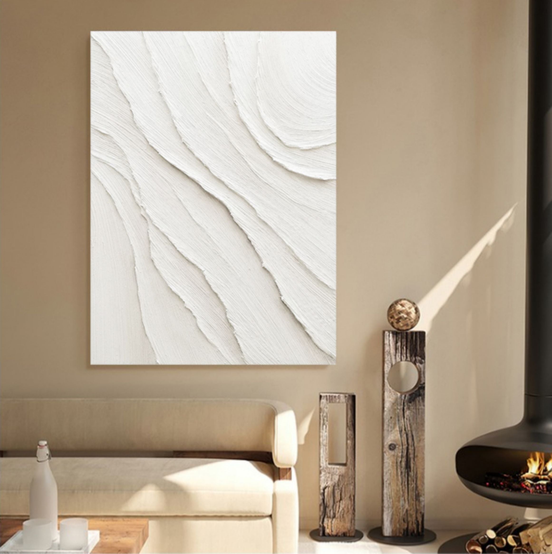 Plâtre Minimalisme Art #MS033