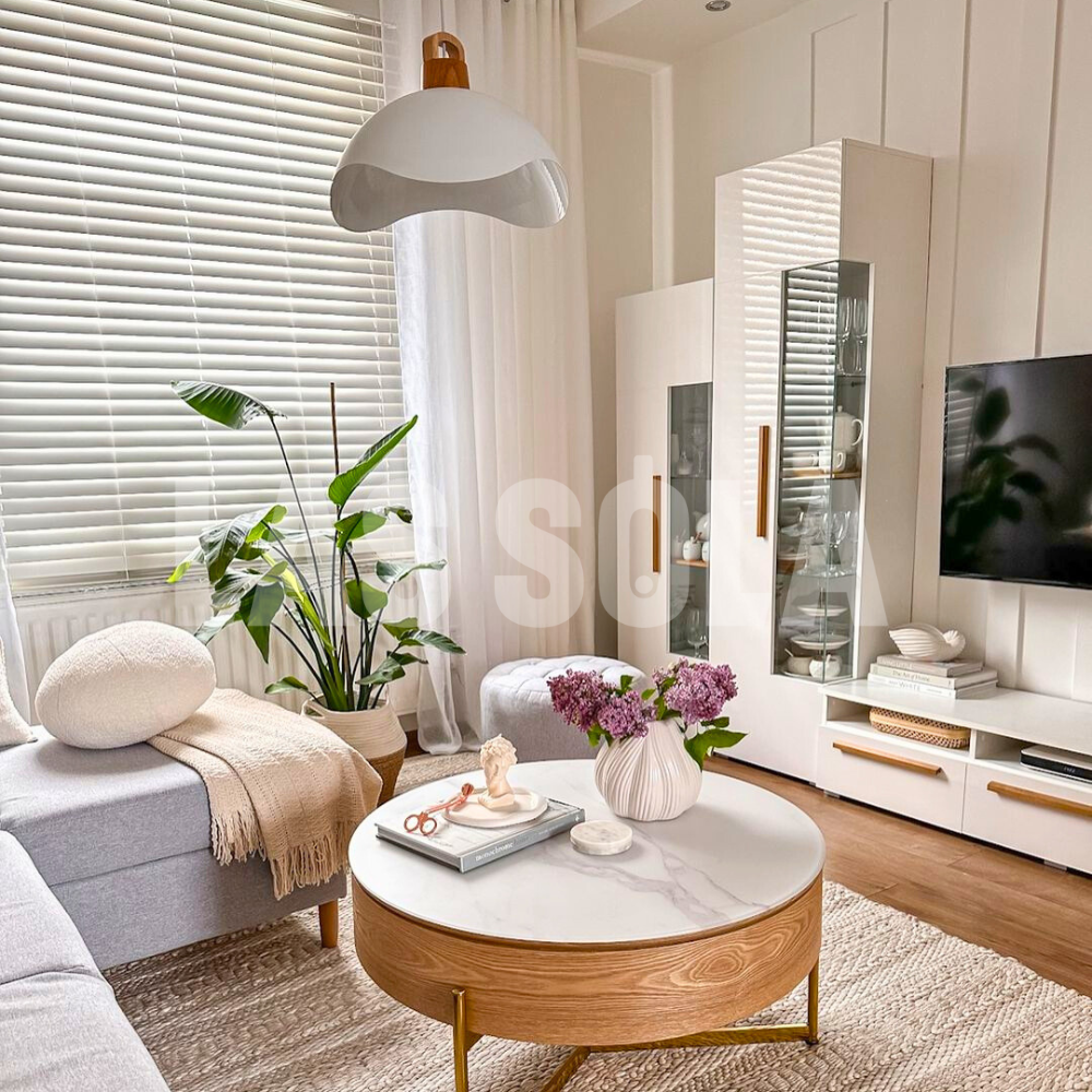 Suspensions Nordic Modern Wood Aluminium Macaron E27