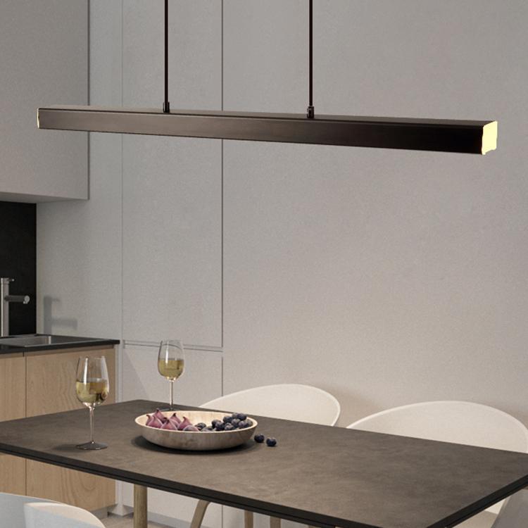 Lampe Suspension LED Moderne Linéaire en Aluminium pour la Salle à Manger | Las Sola