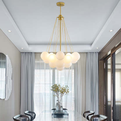 Nordic Bubble Chandelier Glass Ball Pendant