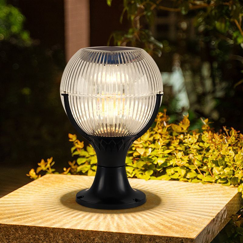 Hailie Lampe de Poteau Solaire, D 20/25/30CM | Las Sola