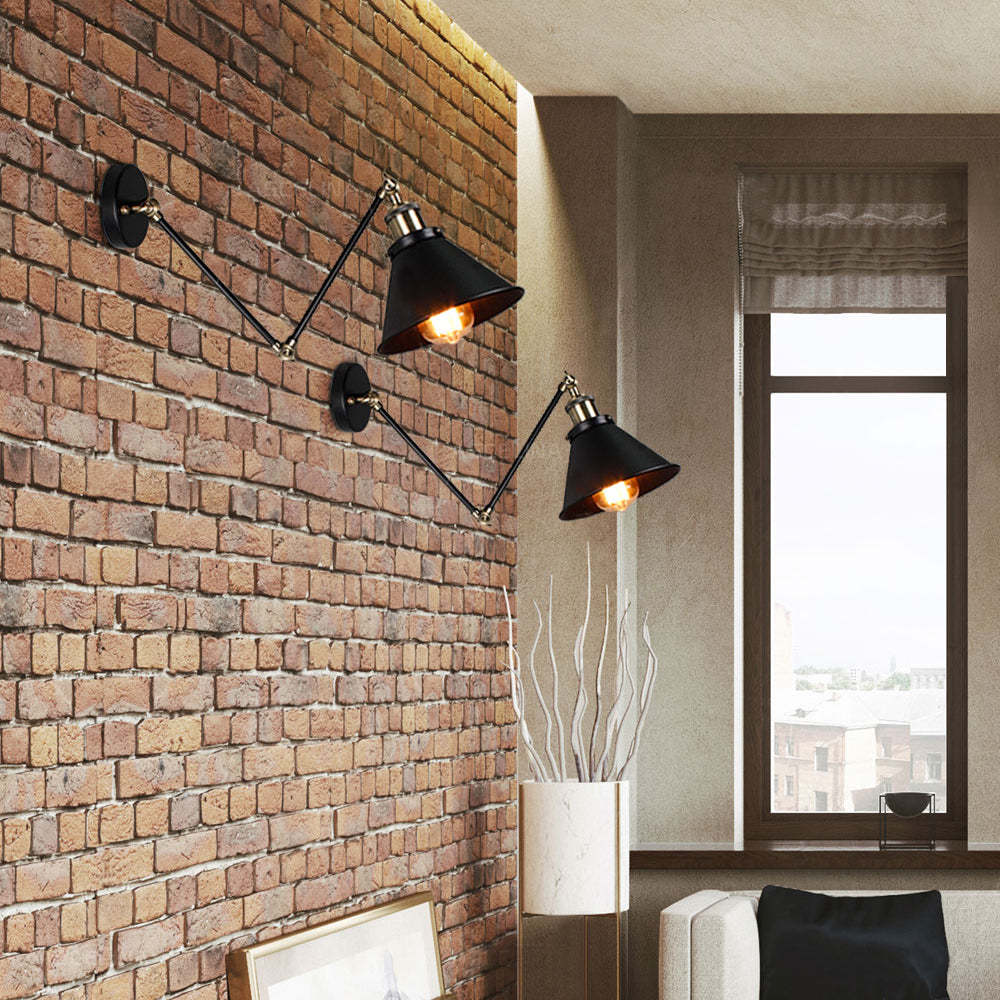 Vintage Retro Industrial Wall Lamp