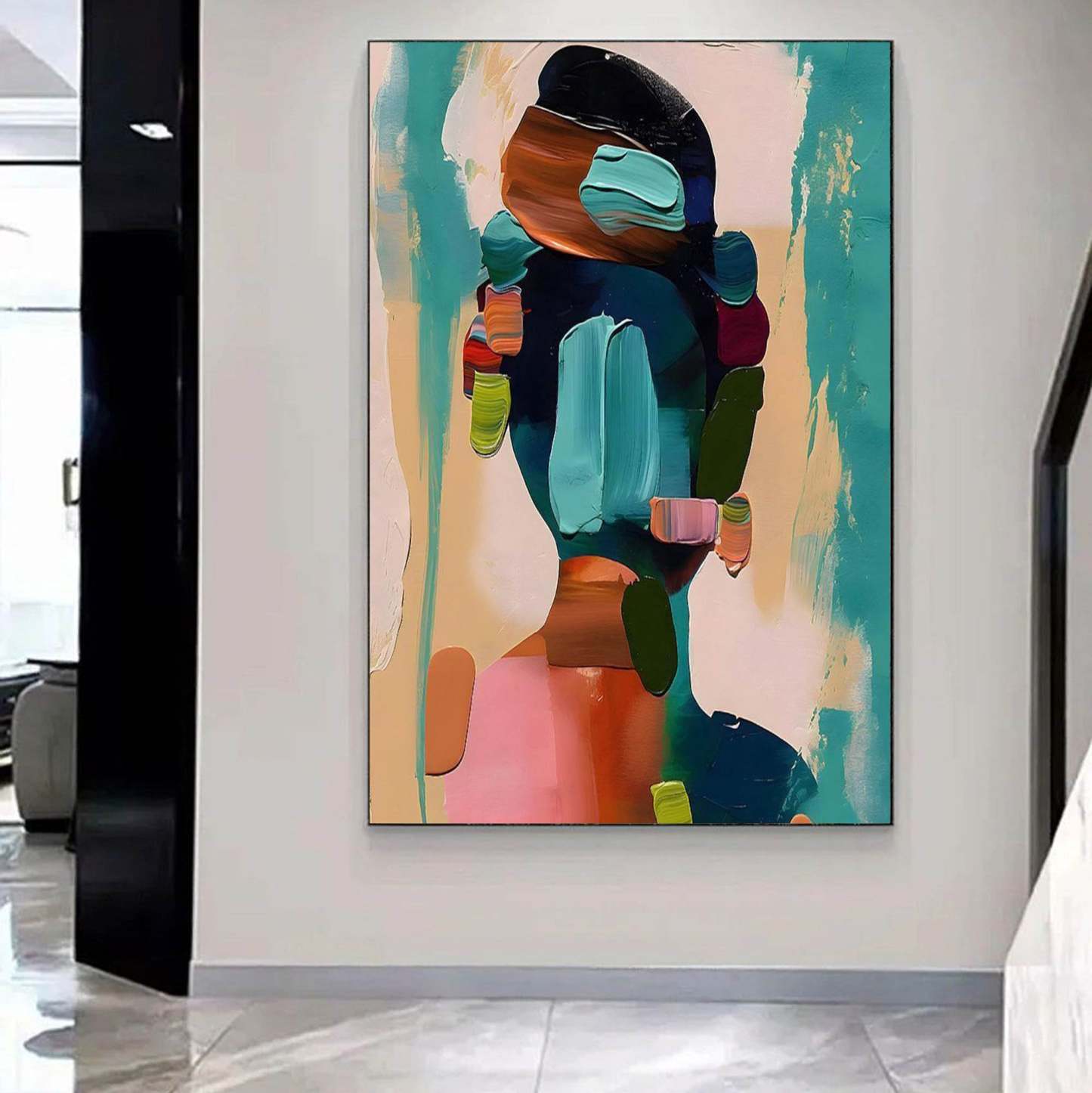 Abstrait Coloré Art #MS026
