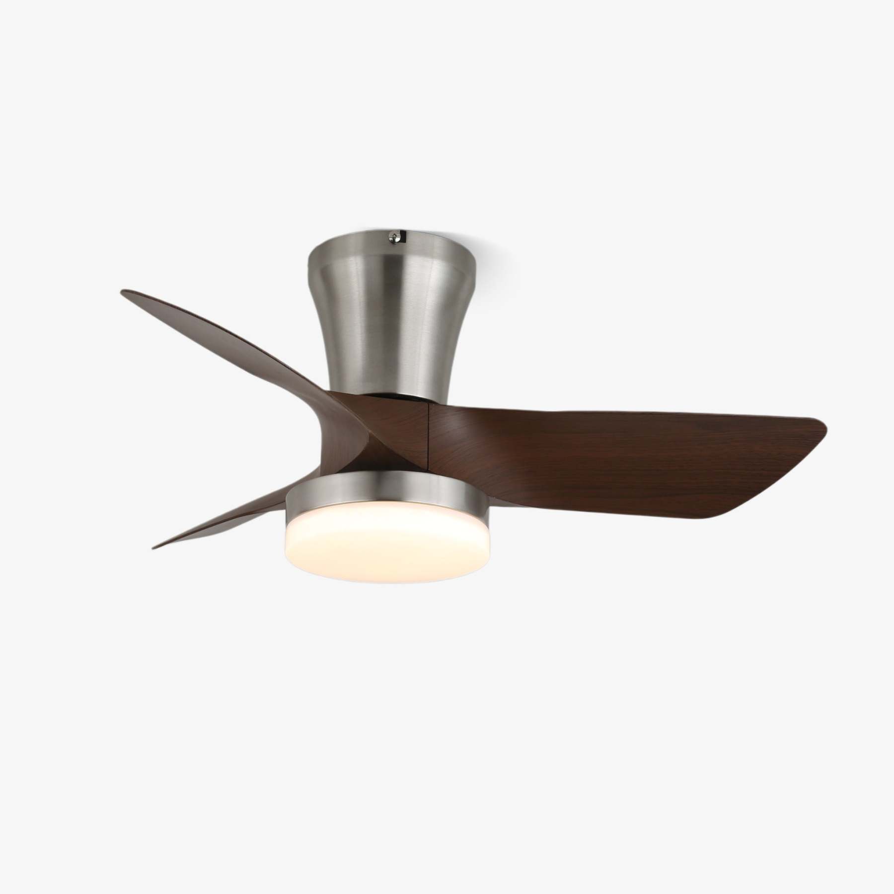 Trivon Plafonnier Ventilateur Moderne en Bois - Neutralighting