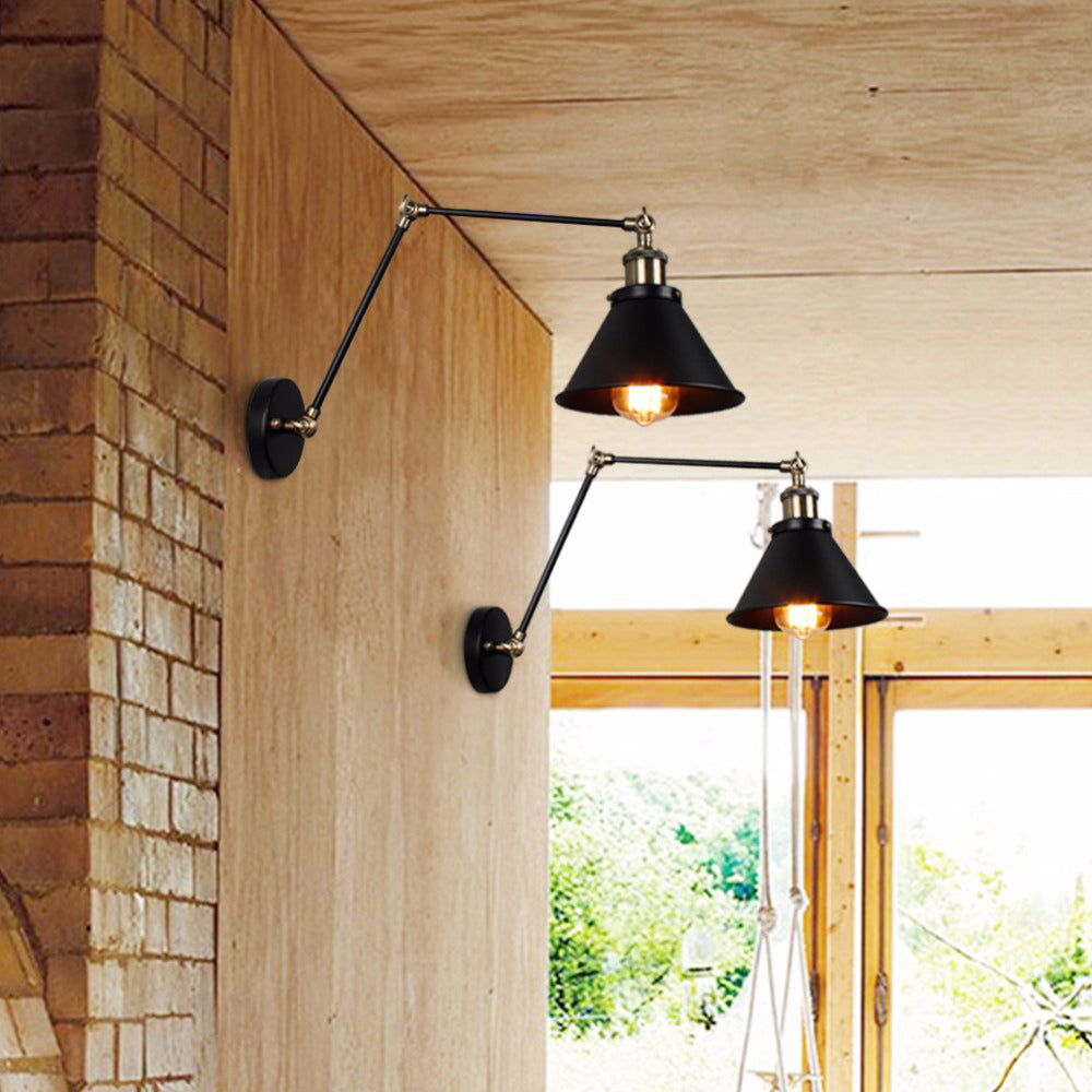 Vintage Retro Industrial Wall Lamp