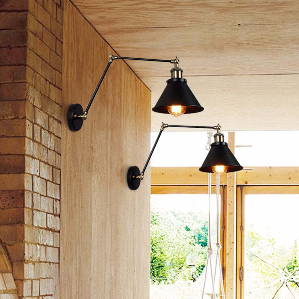 Vintage Retro Industrial Wall Lamp